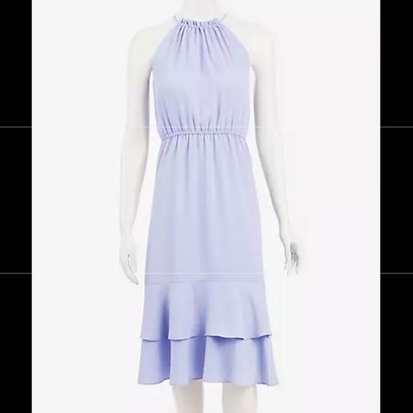 Ann Taylor Factory Dresses & Skirts - Blue Midi Dress Ann Taylor